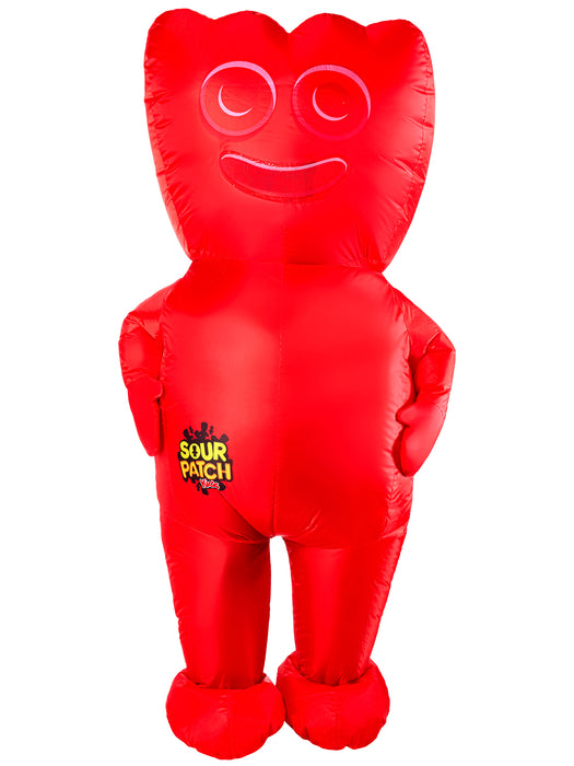 Adult Red Sour Patch Inflatable Costume - costumesupercenter.com
