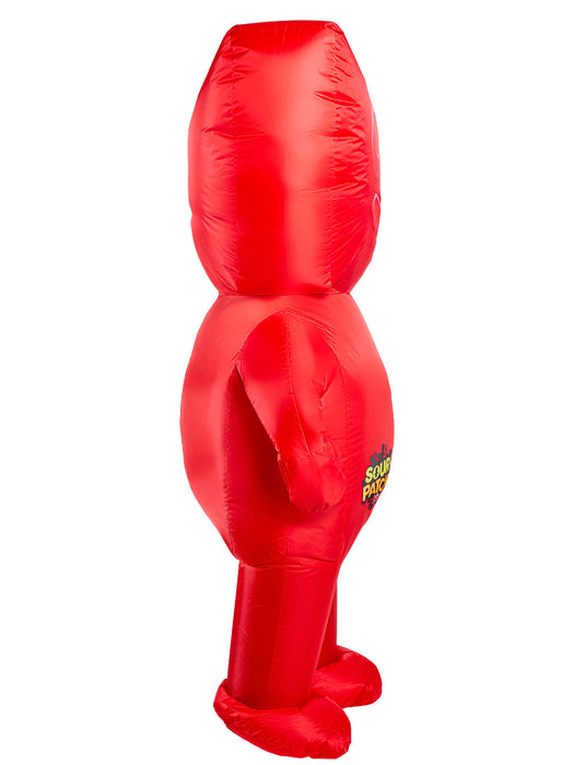 Adult Red Sour Patch Inflatable Costume - costumesupercenter.com