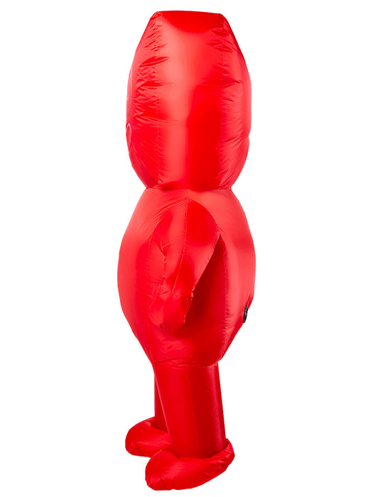 Adult Red Sour Patch Inflatable Costume - costumesupercenter.com