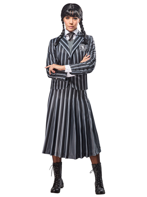 Women's Wednesday Nevermore Academy Wednesday Addams Costume - Grand Heritage - costumesupercenter.com