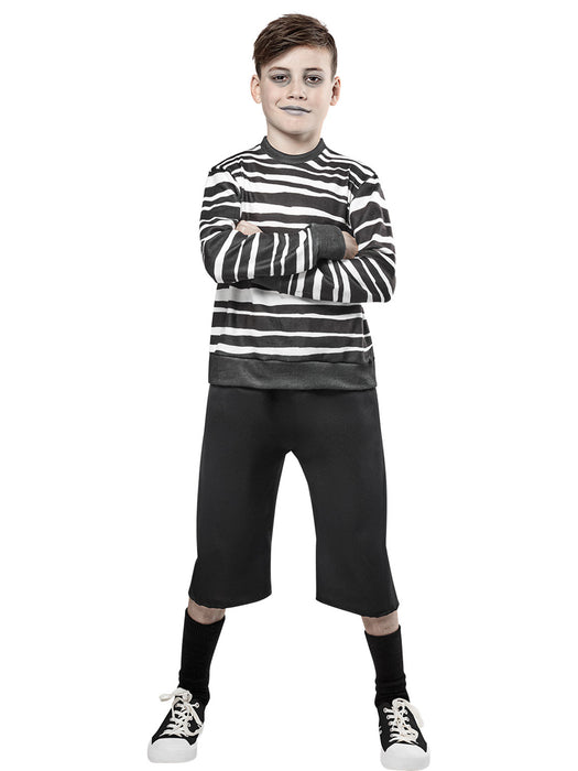 Boys' Wednesday Nevermore Academy Pugsley Costume - costumesupercenter.com