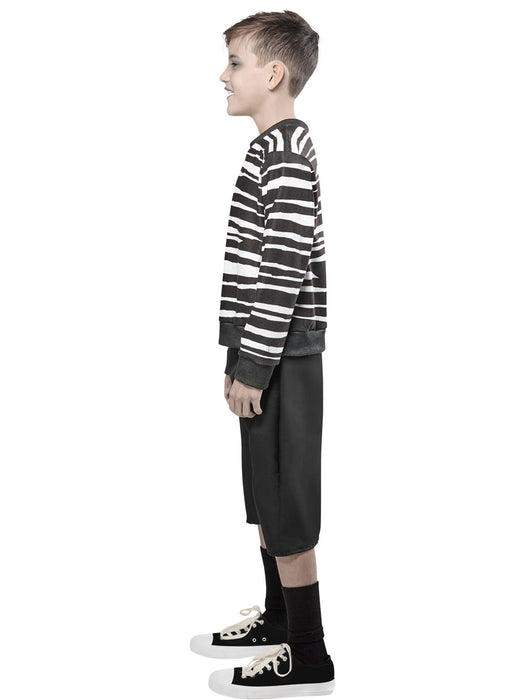 Boys' Wednesday Nevermore Academy Pugsley Costume - costumesupercenter.com