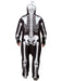 Adult Skeleton Zipsters Hooded Costume - costumesupercenter.com