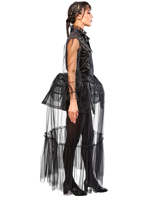 Women's Wednesday Graveyard Gala Dress - Grand Heritage - costumesupercenter.com