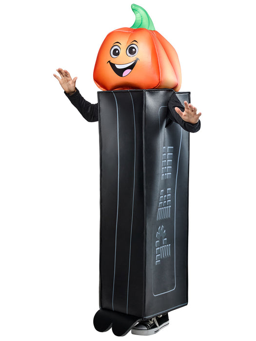 Kids' Pez Dispenser Pumpkin Costume - costumesupercenter.com