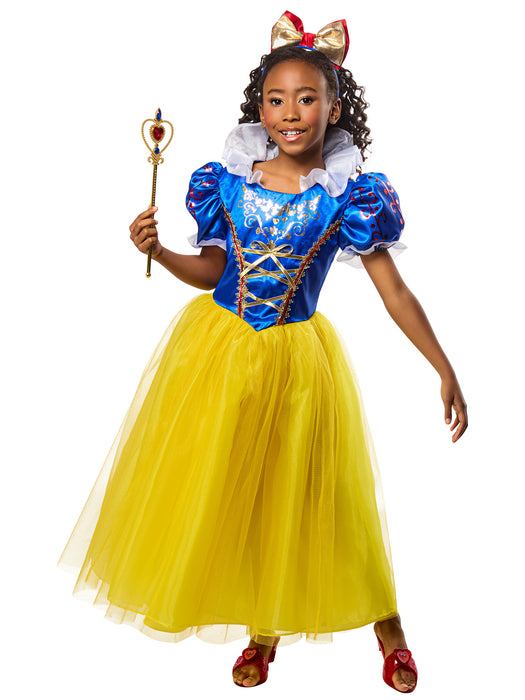 Girls' Fairytale Fairest Princess Dress and Headband - costumesupercenter.com