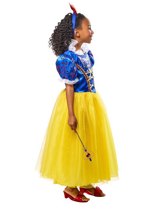 Girls' Fairytale Fairest Princess Dress and Headband - costumesupercenter.com