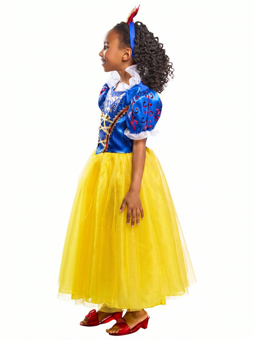 Girls' Fairytale Fairest Princess Dress and Headband - costumesupercenter.com
