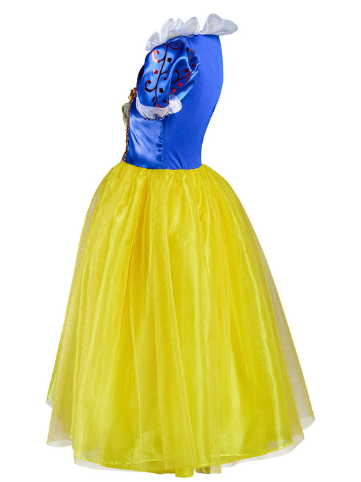 Girls' Fairytale Fairest Princess Dress and Headband - costumesupercenter.com