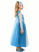Girls' Blue Snow Princess Dress and Headband - costumesupercenter.com