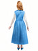Girls' Blue Snow Princess Dress and Headband - costumesupercenter.com