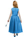 Girls' Blue Snow Princess Dress and Headband - costumesupercenter.com