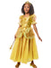Girls' Gold Beauty Princess Dress and Tiara - costumesupercenter.com