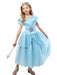 Girls' Blue Midnight Princess Dress and Tiara - costumesupercenter.com
