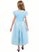 Girls' Blue Midnight Princess Dress and Tiara - costumesupercenter.com