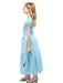 Girls' Blue Midnight Princess Dress and Tiara - costumesupercenter.com