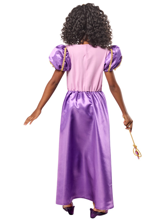 Girls' Purple Royal Princess Dress and Tiara - costumesupercenter.com