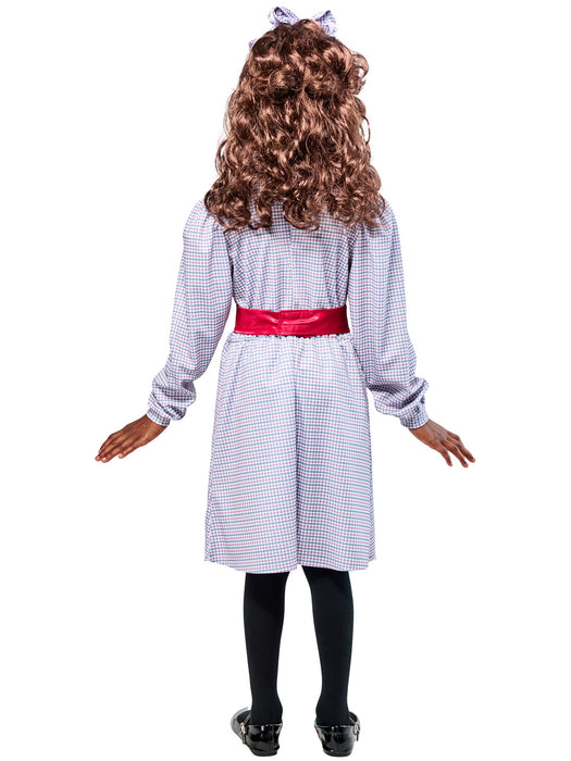Girls' American Girl Samantha Parkington Plaid Dress Costume Set - costumesupercenter.com