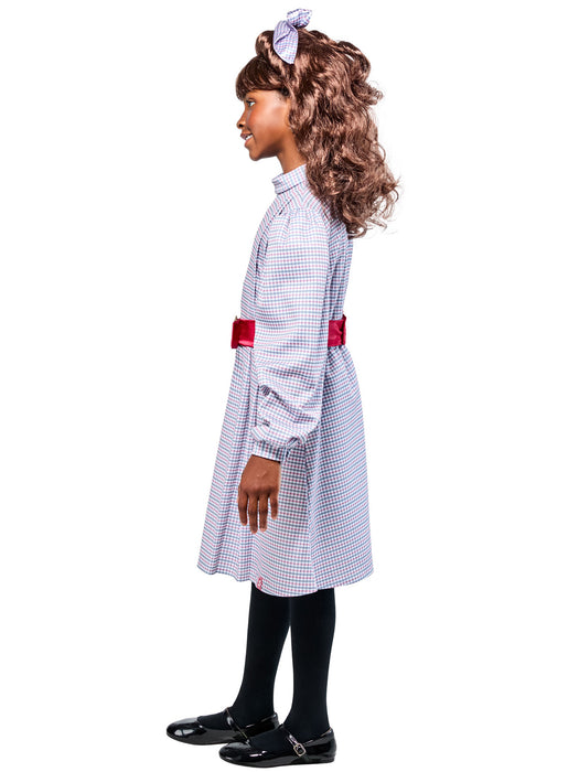 Girls' American Girl Samantha Parkington Plaid Dress Costume Set - costumesupercenter.com