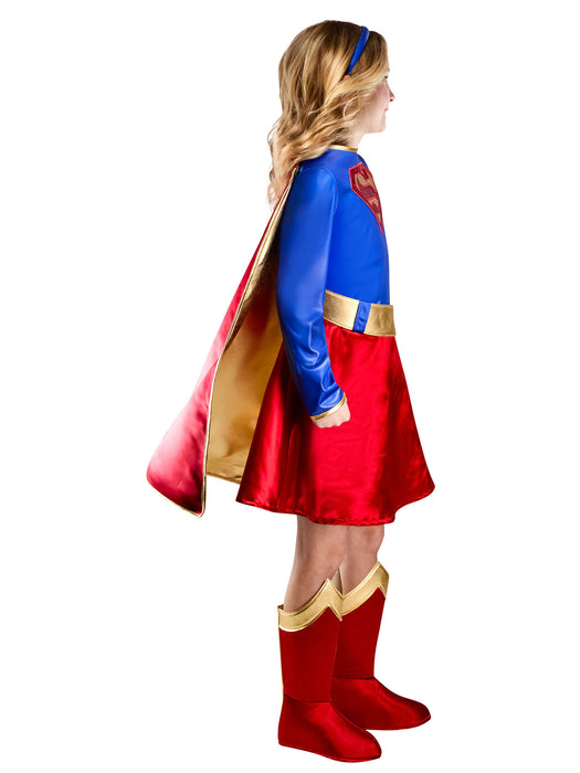 Girls' Supergirl Classic Costume - Deluxe (PRE-ORDER) - costumesupercenter.com