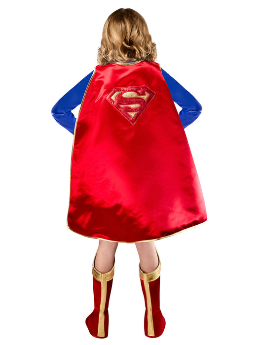 Girls' Supergirl Classic Costume - Deluxe (PRE-ORDER) - costumesupercenter.com