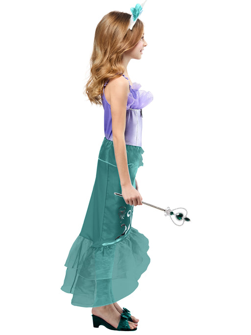 Girls' Mermaid Princess Dress and Headband - costumesupercenter.com
