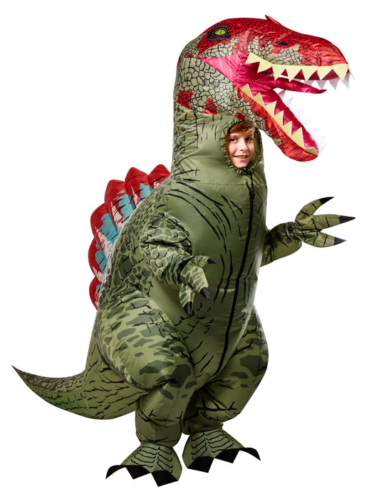 Kids' Jurassic World Spinosaurus Inflatable Costume - costumesupercenter.com