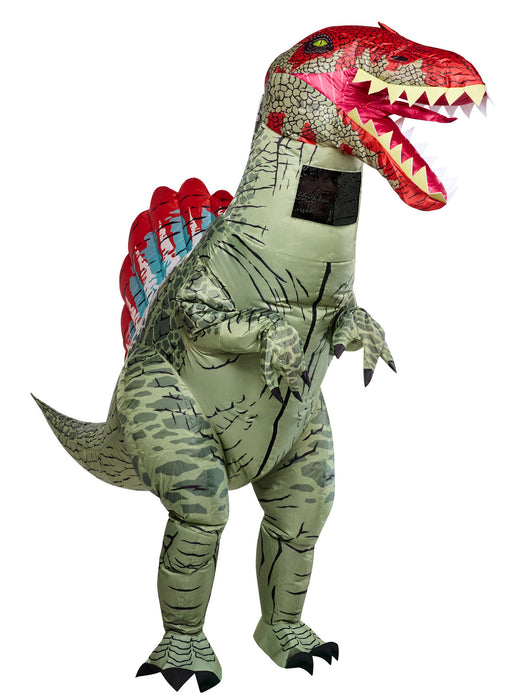 Adult Jurassic World Spinosaurus Inflatable Costume - costumesupercenter.com