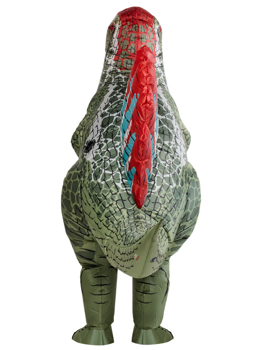 Adult Jurassic World Spinosaurus Inflatable Costume - costumesupercenter.com