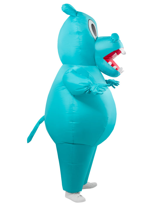 Adult Hasbro Games Hungry Hungry Hippos Inflatable Costume - costumesupercenter.com
