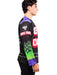 Men's Monster Jam Grave Digger Top and Mask - costumesupercenter.com