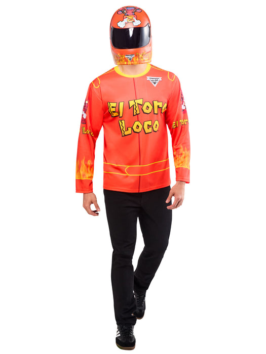 Men's Monster Jam El Toro Loco Top and Mask - costumesupercenter.com