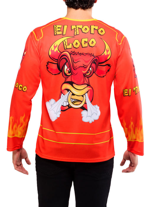 Men's Monster Jam El Toro Loco Top and Mask - costumesupercenter.com
