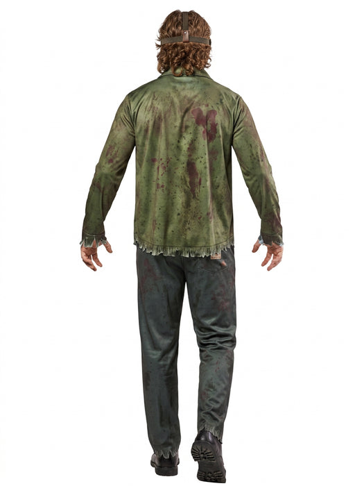 Men's Friday the 13th Jason Voorhees Costume - Deluxe - costumesupercenter.com