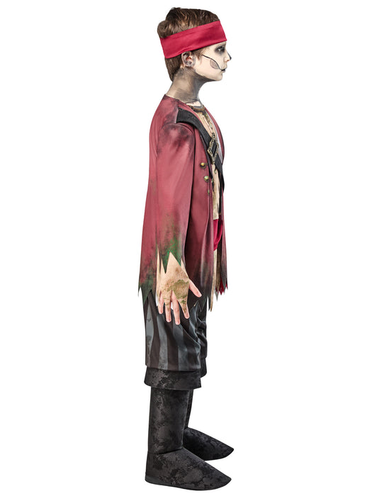 Boys' Pirate Zombie Costume - costumesupercenter.com