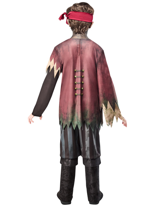 Boys' Pirate Zombie Costume - costumesupercenter.com
