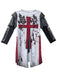 Boys' Skeleton Knight Crusader Costume with Mask - costumesupercenter.com