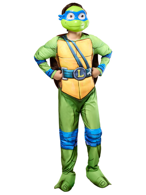 Boys' Teenage Mutant Ninja Turtles: Mutant Mayhem Leonardo Costume - Deluxe - costumesupercenter.com