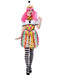 Women's Polka Dot Plaid Clown Costume - costumesupercenter.com