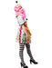 Women's Polka Dot Plaid Clown Costume - costumesupercenter.com