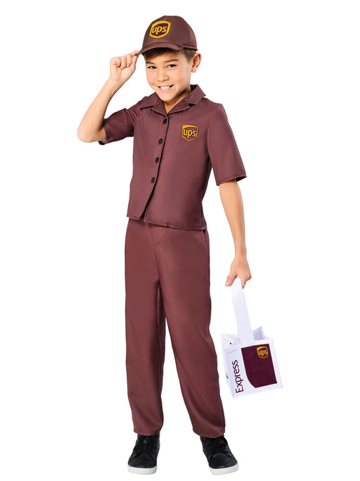 Kids' UPS Costume - Deluxe - costumesupercenter.com