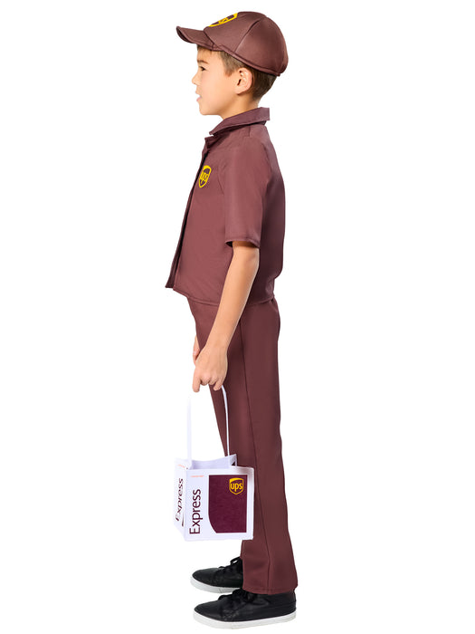 Kids' UPS Costume - Deluxe - costumesupercenter.com