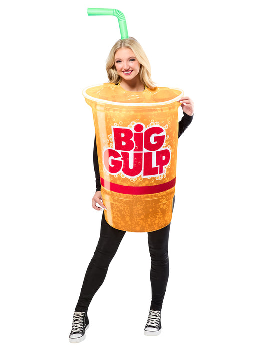 Adult 7-Eleven Big Gulp Costume - costumesupercenter.com