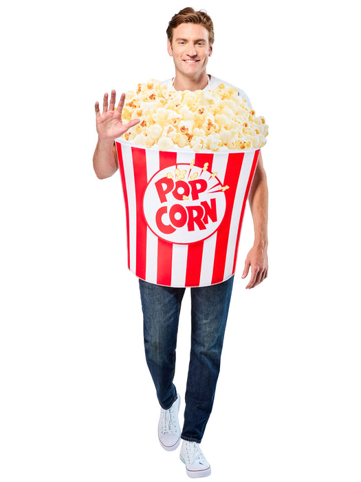 Adult Popcorn and Butter Couples Costume - costumesupercenter.com