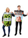 Adult Pickles and Ice Cream Couples Costume - costumesupercenter.com