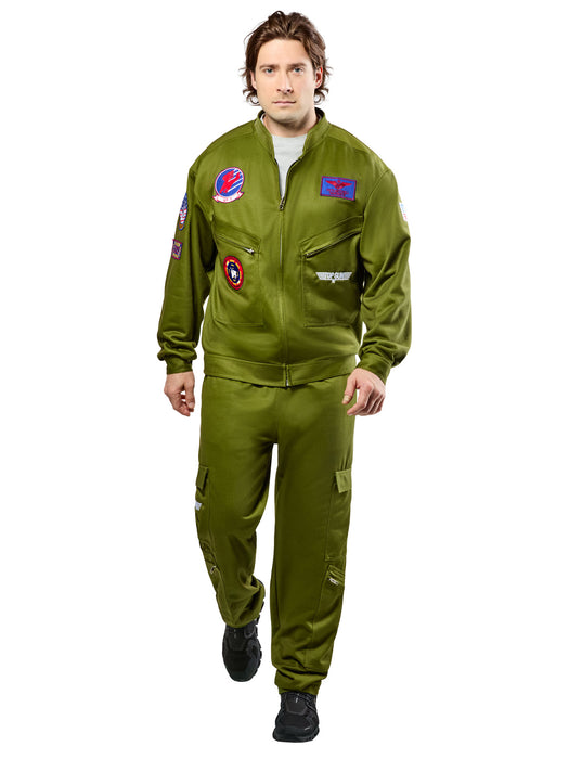 Men's Top Gun Classic Maverick Jacket and Pant Set - costumesupercenter.com