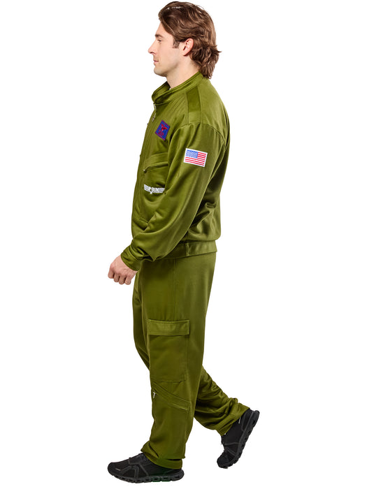 Men's Top Gun Classic Maverick Jacket and Pant Set - costumesupercenter.com