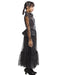 Girls' Wednesday Graveyard Gala Dress - Deluxe - costumesupercenter.com
