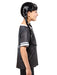 Girls' Wednesday Nevermore Academy Ophelia Hall Black Top - costumesupercenter.com
