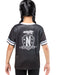 Girls' Wednesday Nevermore Academy Ophelia Hall Black Top - costumesupercenter.com